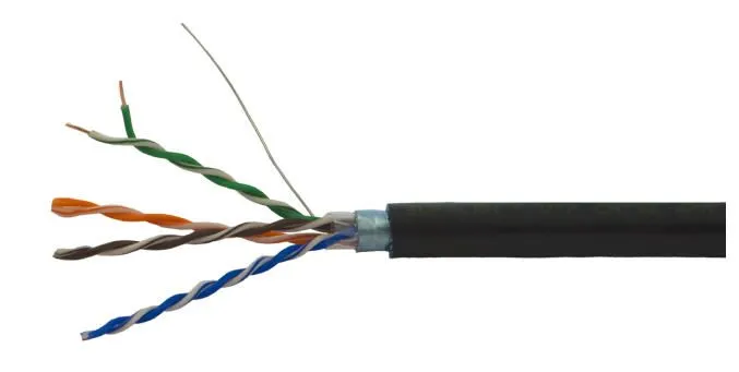 Кабель SUPRLAN Standard F/UTP Cat.5e 4x2xAWG24 Cu PE Outdoor