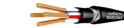 Кабель ВБбШвз 4х70